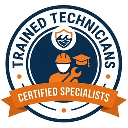 Trained Technicians — certified specialists