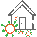 Mould removal service icon