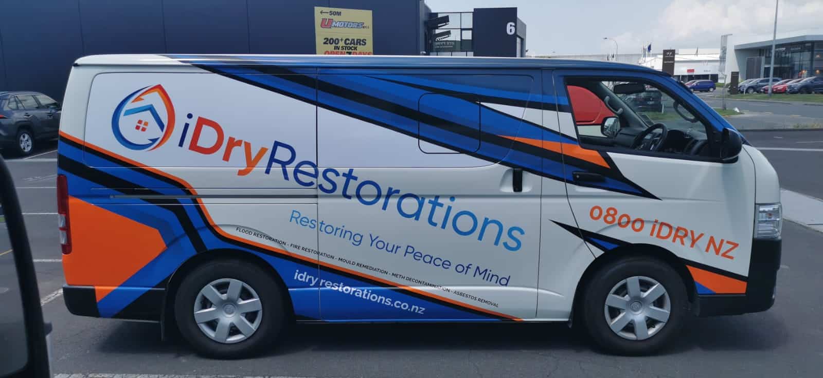 iDry Restorations team on an Auckland restoration job
